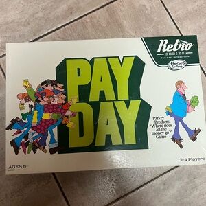 2015 Hasbro Retro Series Payday Board Game, 1975 Edition 100% Complete.